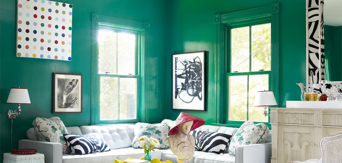 Semi Gloss Paint In Living Room