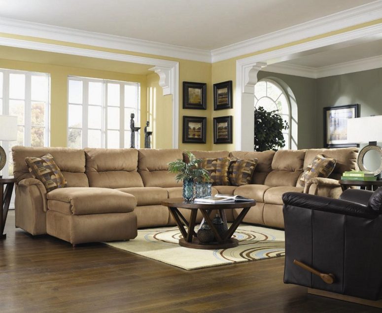 Living Room Ideas With Sectional Sofa - Small Living Room With Sectional
