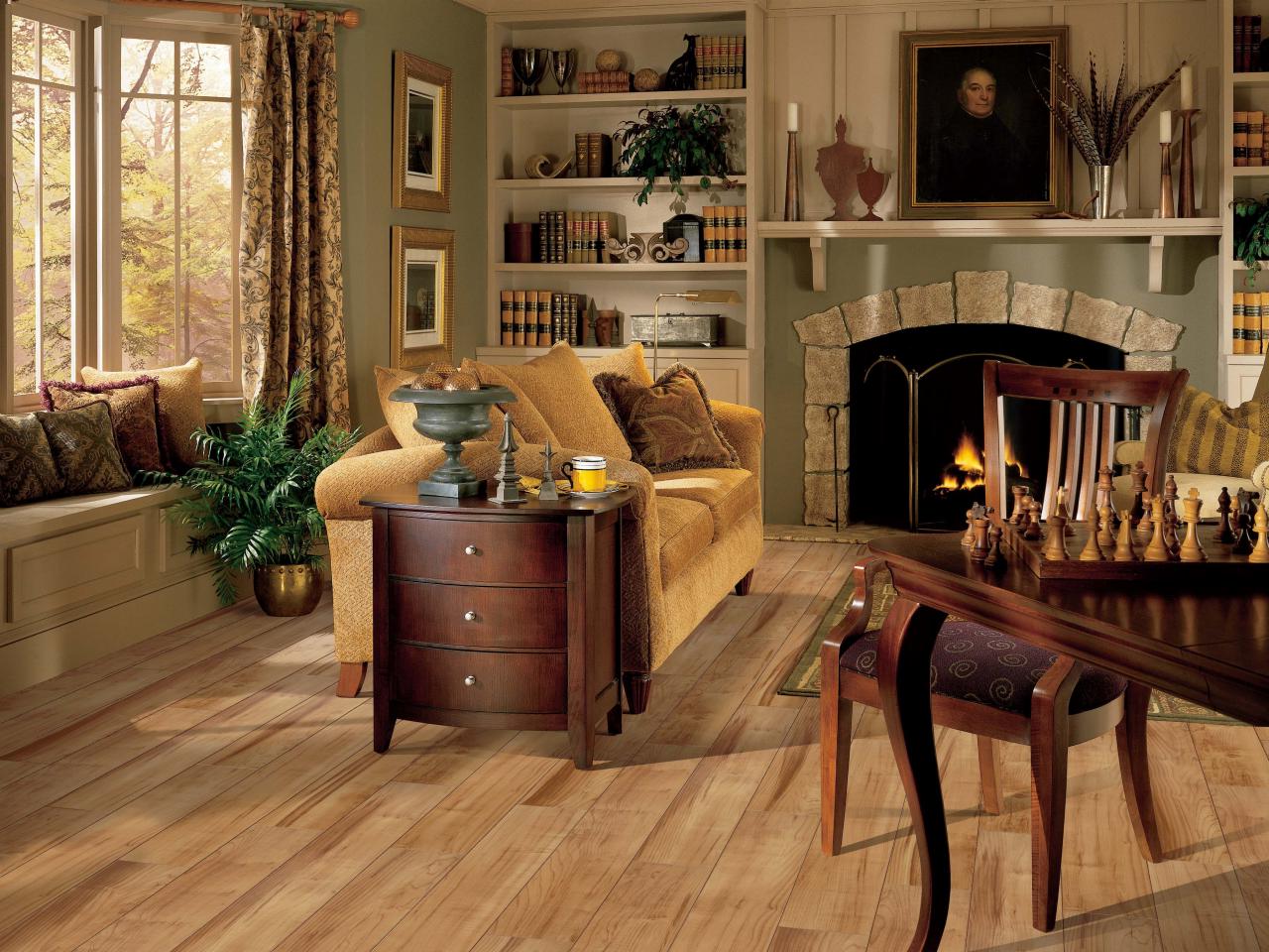 Flooring Options For Sustainable Living Room