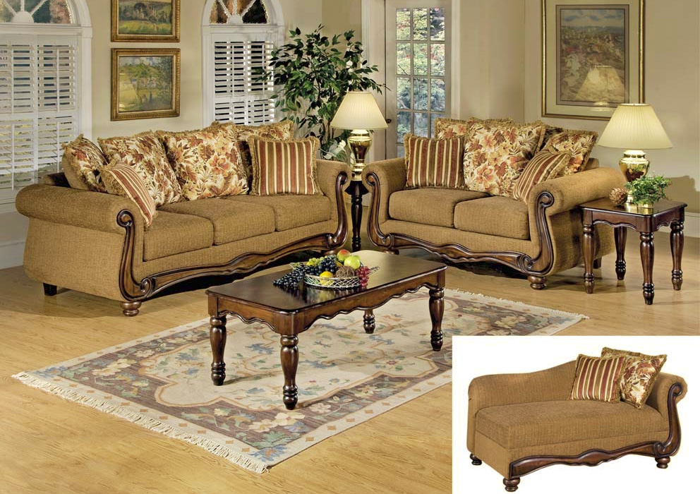 french provincial living room set