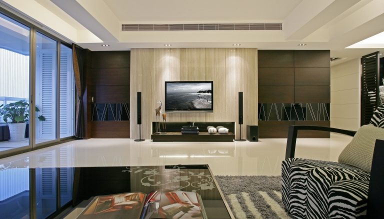 TV Wall Decoration for Living Room | Roy Home Design