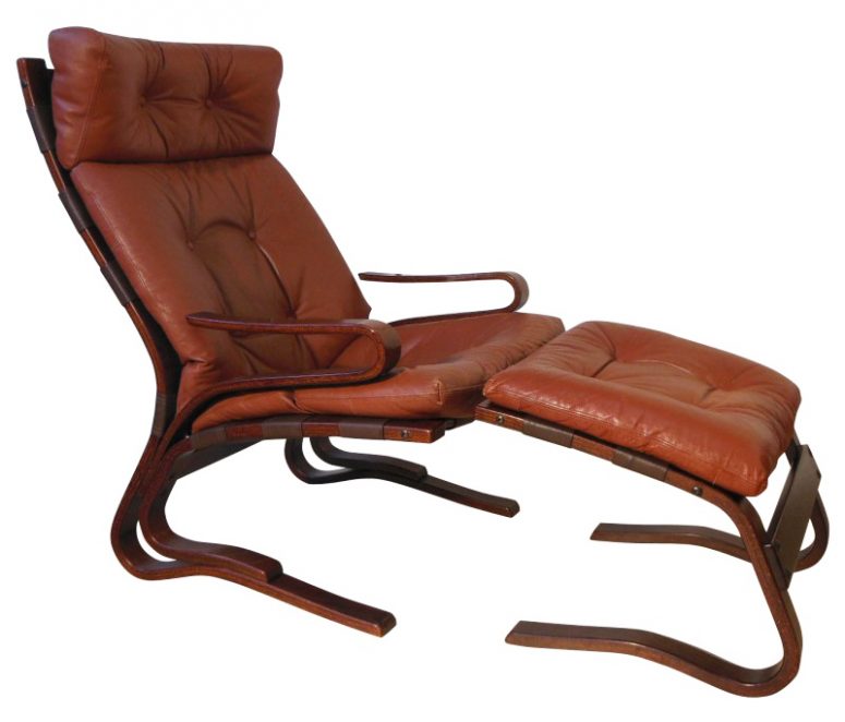 How to Decorate Living Room with Leather Chair Ottoman