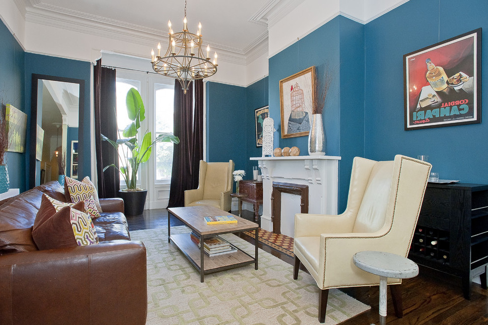 Blue And Brown Living Room Paint Ideas