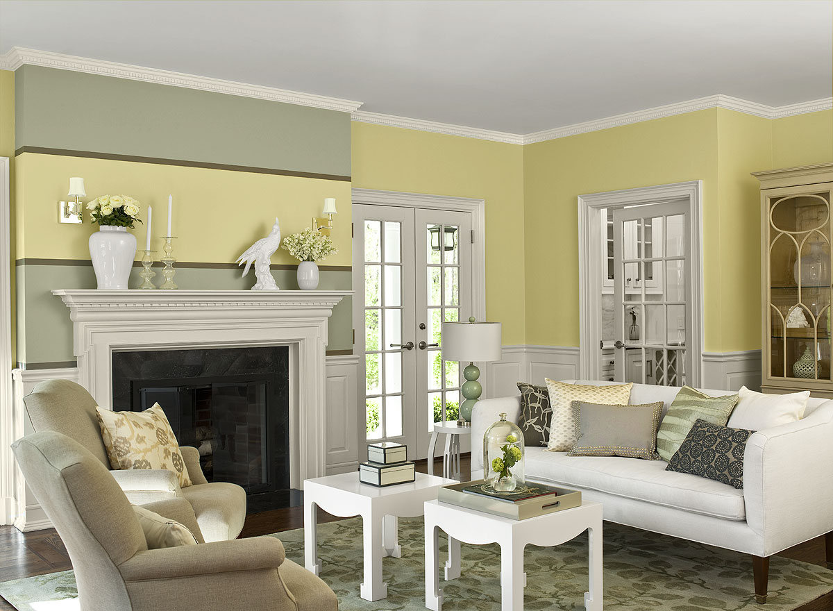 Modern Family Living Room Paint Color
