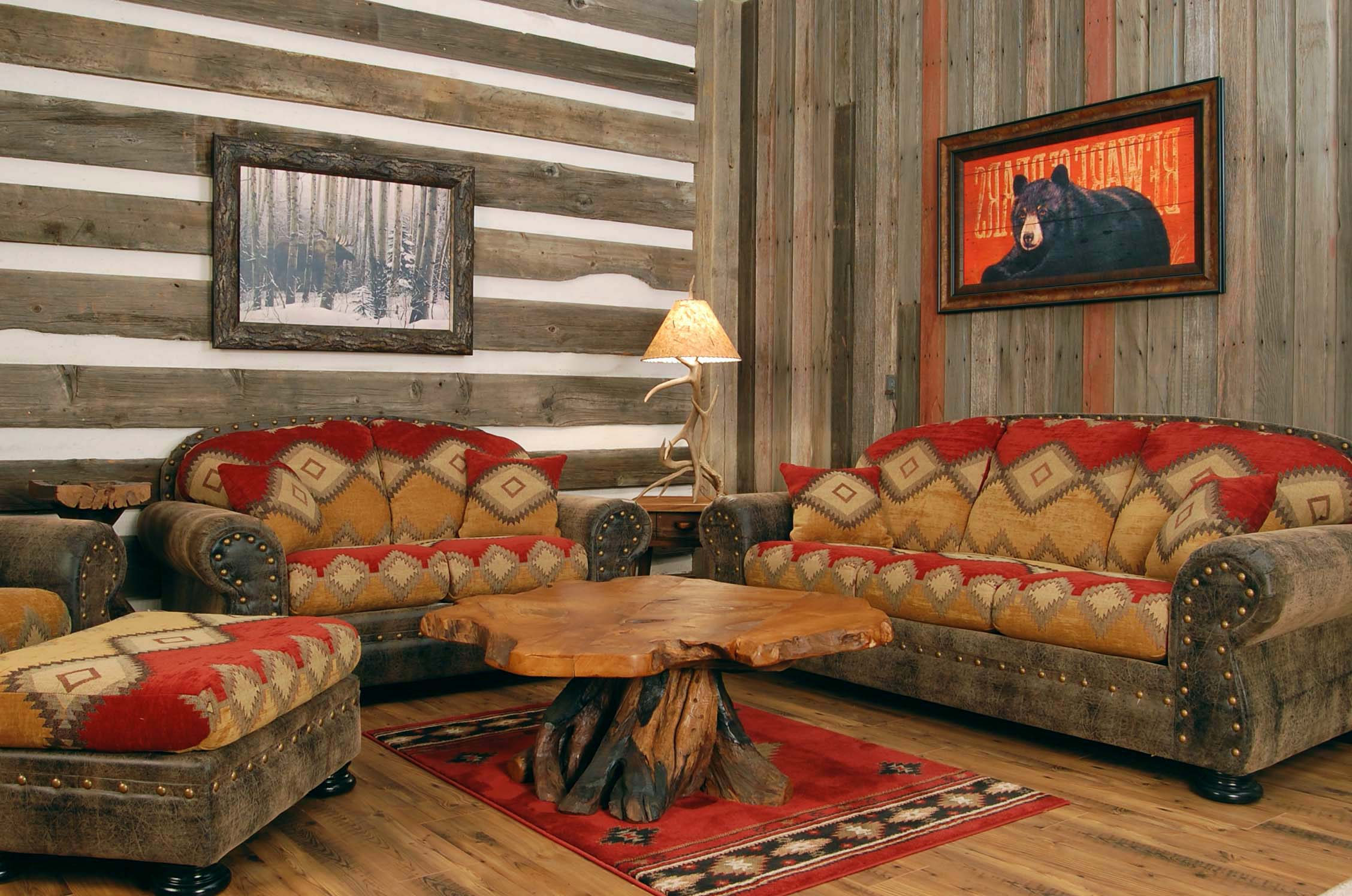 country western living room furniture
