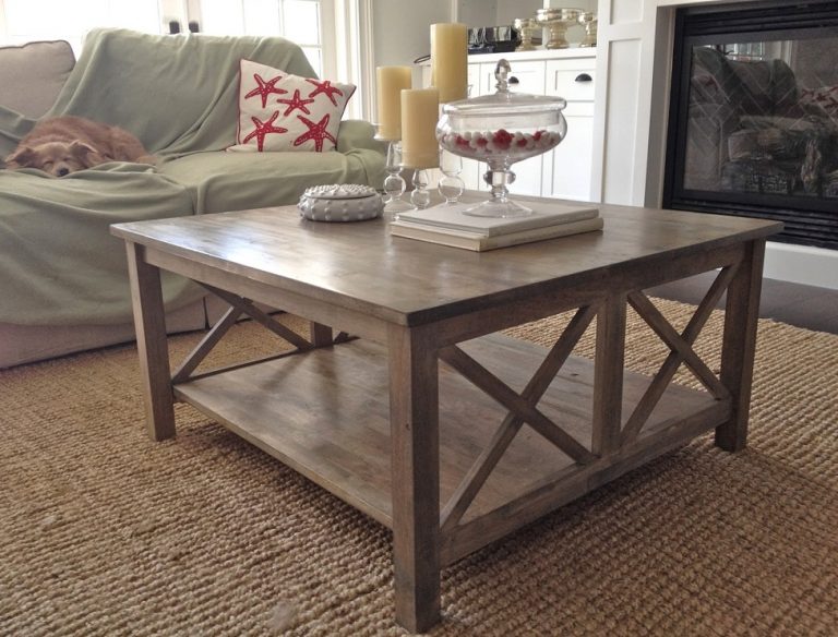 Beach Themed Coffee Table Decor