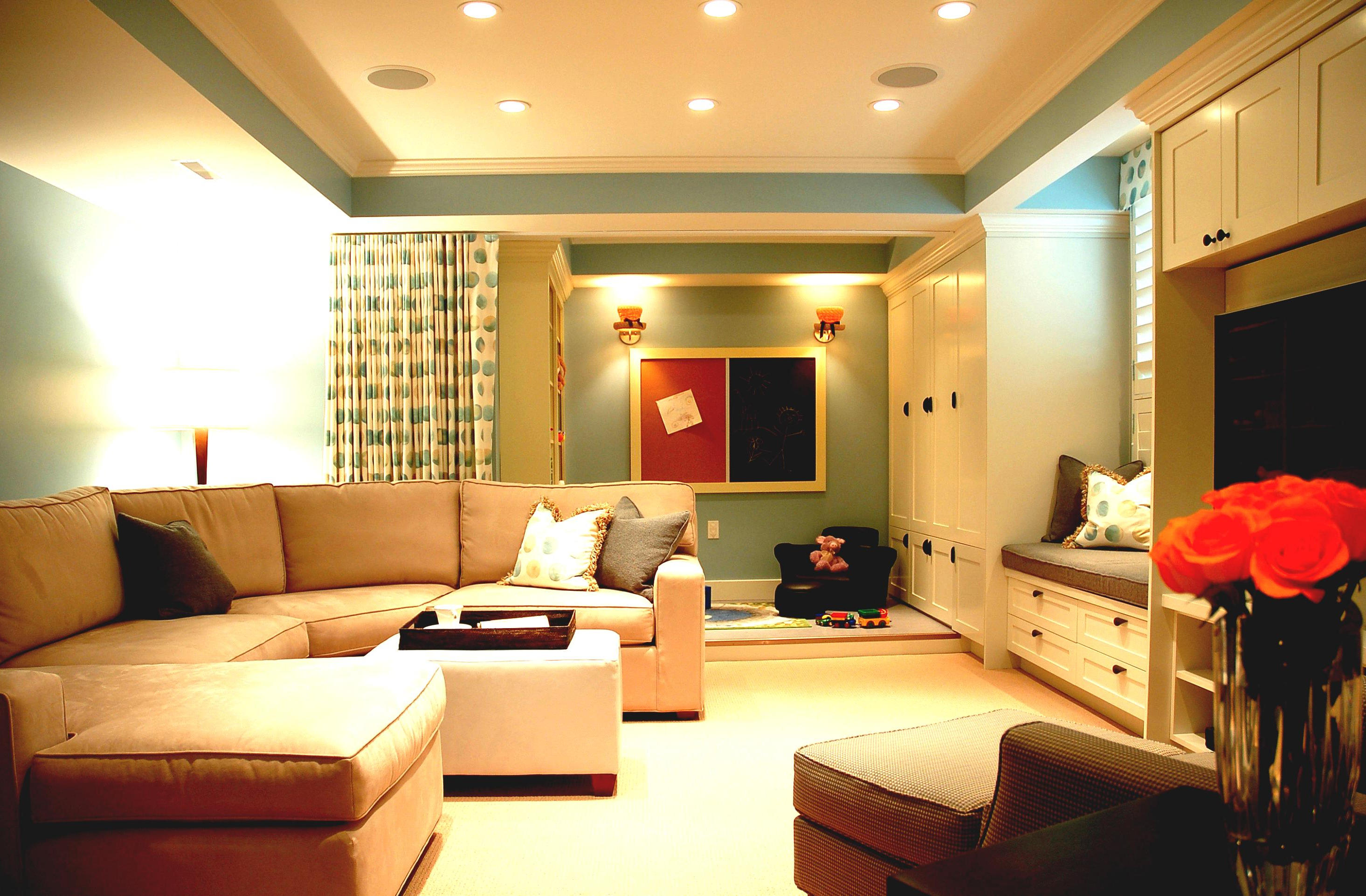 living room lighting layout
