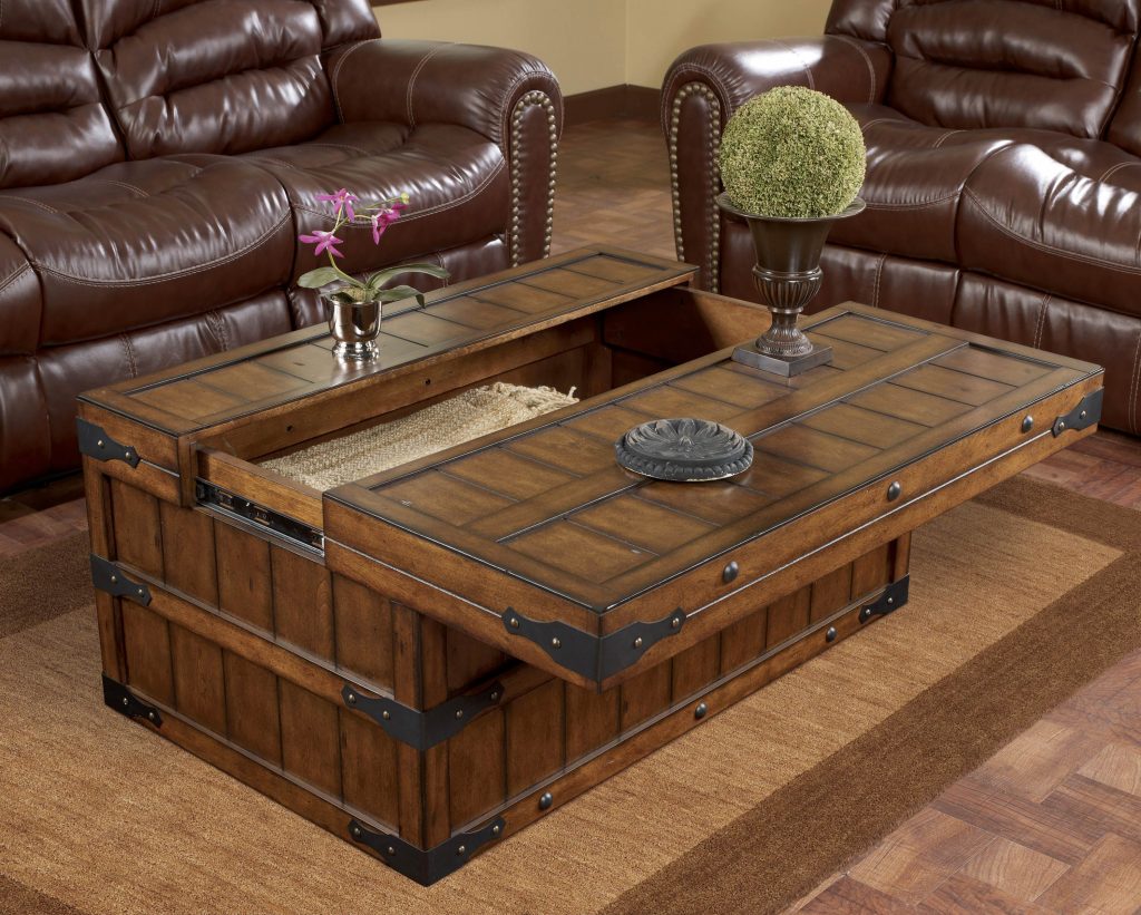 Inexpensive Coffee Tables Ideas with Storage