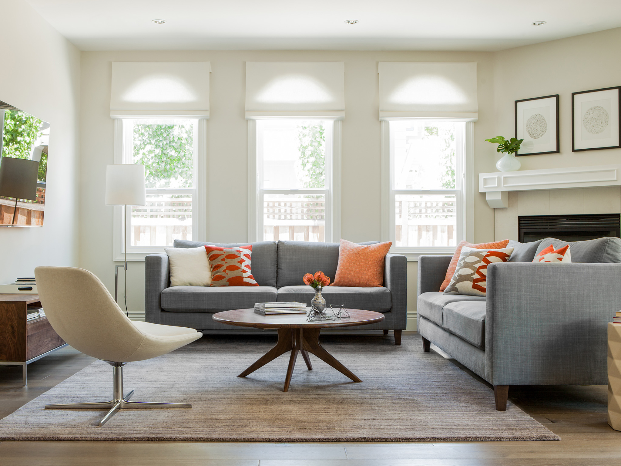 Blog Fornense: Modern Home - Residential Interior Design by DKOR Interiors