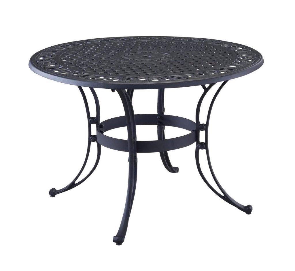 Outdoor Coffee Table With Umbrella Hole Design