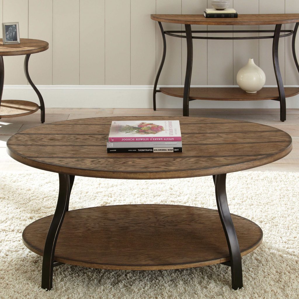 Oval Coffee Table Sets Decorating Ideas