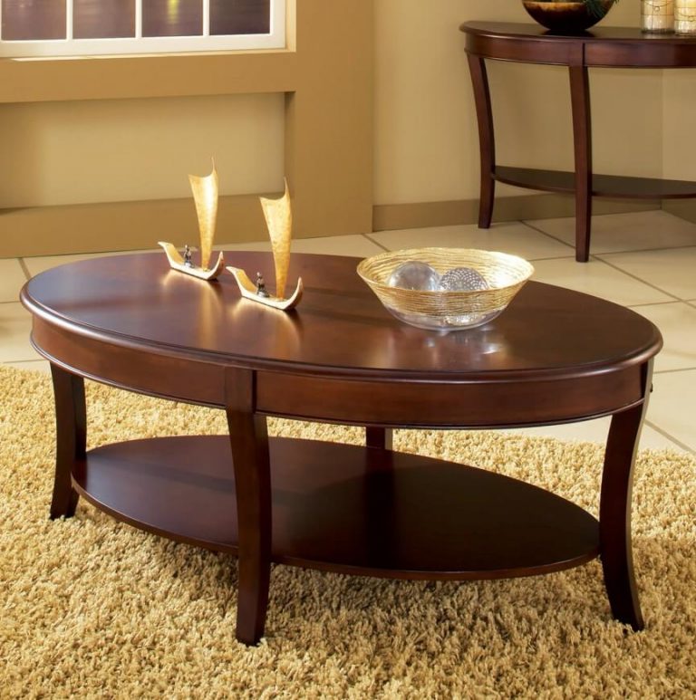 Oval Coffee Table Sets Decorating Ideas