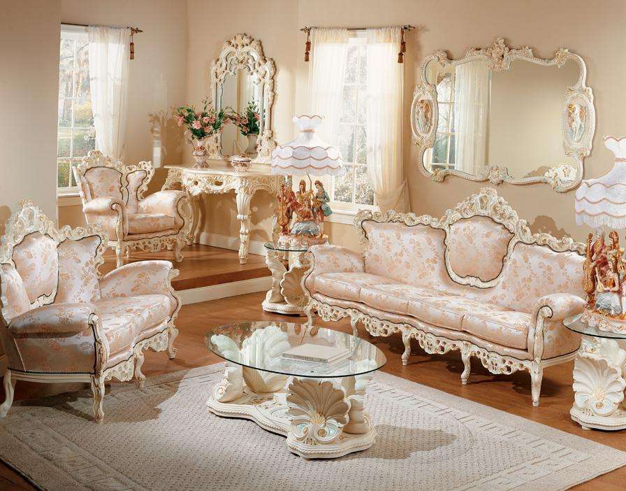 French Provincial Living Room Set Furniture | Roy Home Design