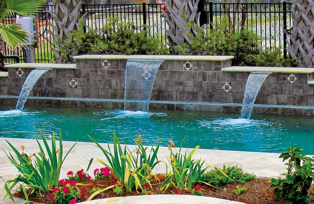 5 Inground Pool Fountains To Transform Your Backyard More Attractive   Inground Swimming Pool Fountains Inground Pool Floating Fountain Inground Pool Fountain Kits 1024x666 