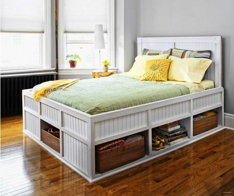 Twin XL Bed Frame With Drawers Design To Save Space And Maximizing Room